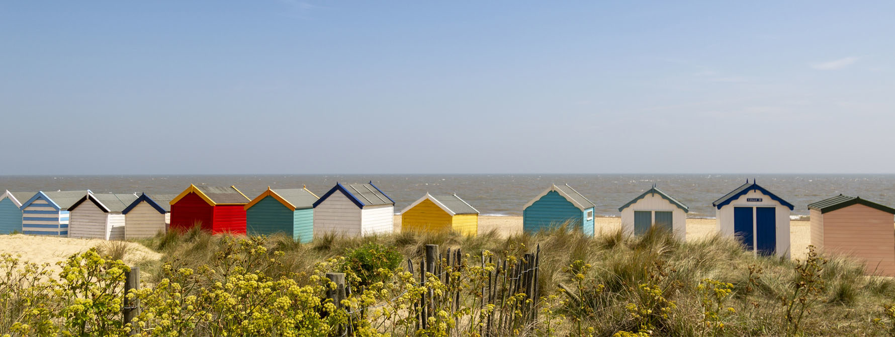 Beachhuts at Southwold