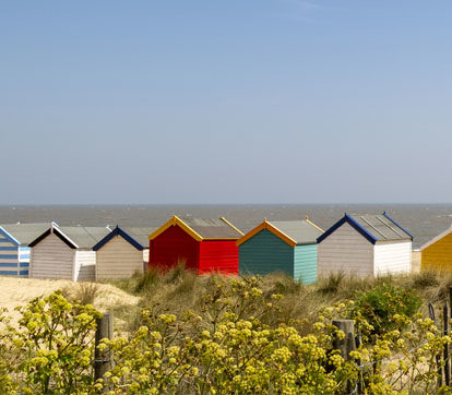 Beachhuts at Southwold