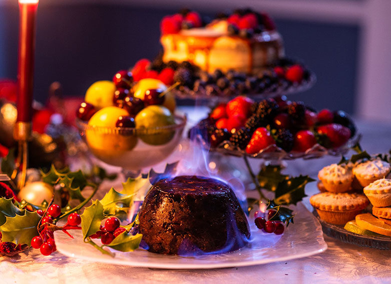 The Crown Christmas Pudding