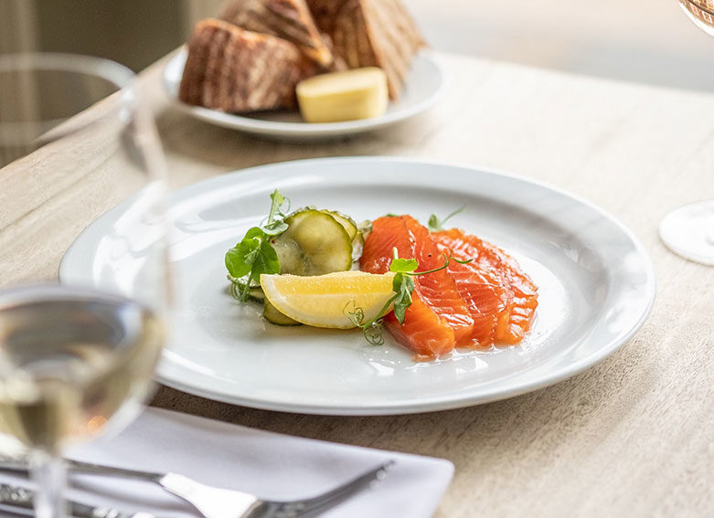 Private Dining - Salmon Starter